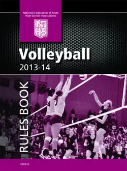 20113-14 nfhs volleyball rules book book cover image