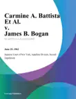 Carmine A. Battista Et Al. v. James B. Bogan synopsis, comments