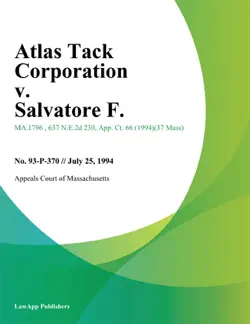 atlas tack corporation v. salvatore f. book cover image