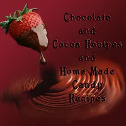 chocolate and cocoa recipes and home made candy recipes book cover image