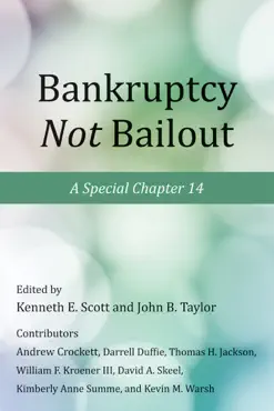 bankruptcy not bailout book cover image