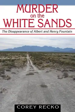 murder on the white sands book cover image