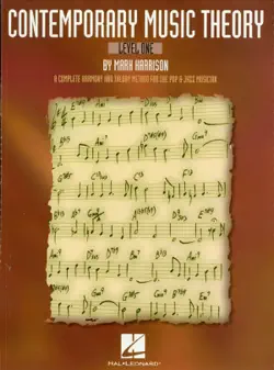 contemporary music theory - level one book cover image