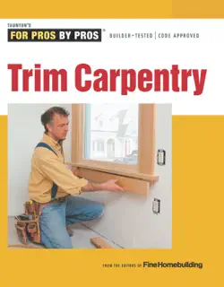 trim carpentry book cover image