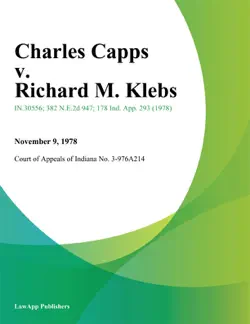 charles capps v. richard m. klebs book cover image