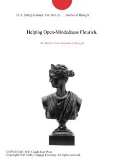 helping open-mindedness flourish. imagen de la portada del libro