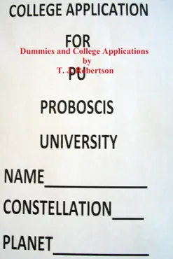 dummies and college applications book cover image