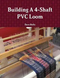 building a 4-shaft pvc loom book cover image