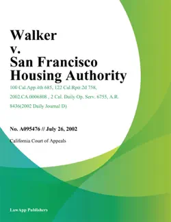 walker v. san francisco housing authority book cover image