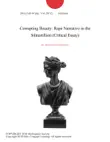 Corrupting Beauty: Rape Narrative in the Silmarillion (Critical Essay) sinopsis y comentarios