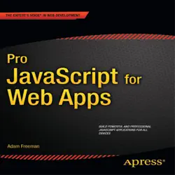 pro javascript for web apps book cover image