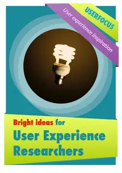bright ideas for user experience researchers imagen de la portada del libro