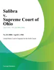 Salibra V. Supreme Court Of Ohio synopsis, comments