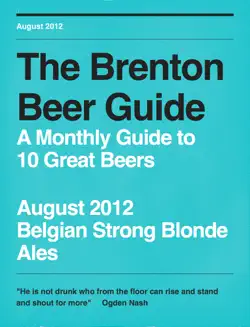 the brenton beer guide book cover image