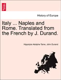 italy ... naples and rome. translated from the french by j. durand. book cover image