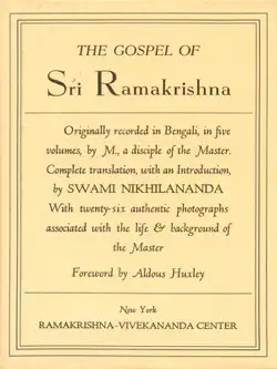 gospel of sri ramakrishna book cover image