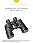 Paternal Authority in Wayne Johnston's the Navigator of New York. sinopsis y comentarios