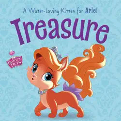 palace pets: treasure, a water-loving kitten for ariel book cover image