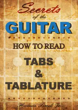 secrets of the guitar - how to read tabs and tablature book cover image