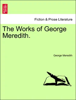 the works of george meredith. volume xxxv book cover image