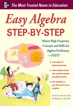 easy algebra step-by-step book cover image
