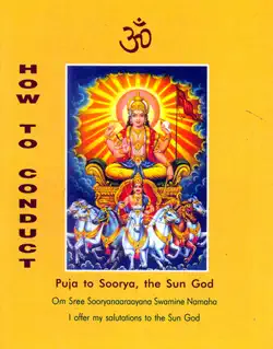 how to conduct puja to soorya, the sun god book cover image