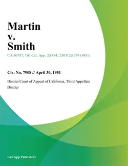 martin v. smith book cover image