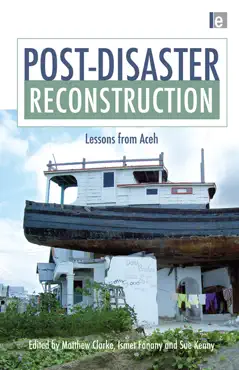 post-disaster reconstruction book cover image