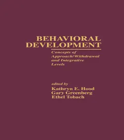 behavioral development book cover image