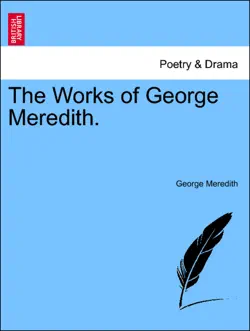 the works of george meredith. vol. xxviii book cover image