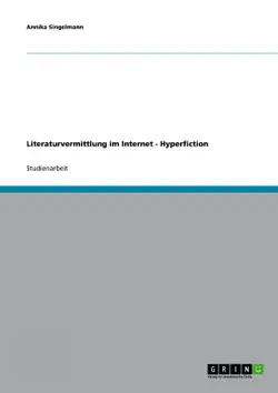 literaturvermittlung im internet - hyperfiction book cover image