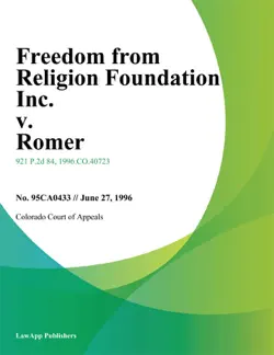freedom from religion foundation inc. v. romer book cover image