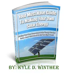 your must have guide to making your own solar energy book cover image