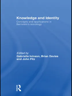 knowledge and identity book cover image