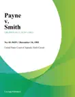 Payne V. Smith synopsis, comments