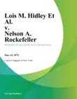 Lois M. Hidley Et Al. v. Nelson A. Rockefeller synopsis, comments