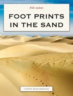 foot prints in the sand book cover image