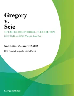 gregory v. scie book cover image