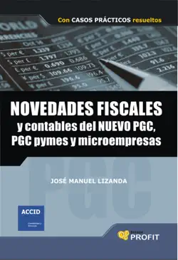 novedades fiscales y contables del nuevo pgc, pgc pymes y microempresas imagen de la portada del libro