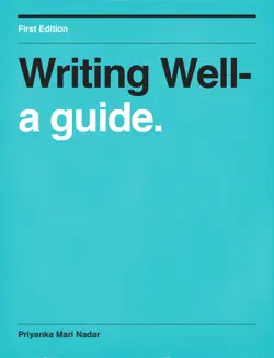 writing well- book cover image
