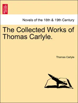 the collected works of thomas carlyle. vol. iii book cover image