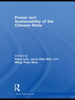 power and sustainability of the chinese state book cover image