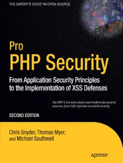 pro php security book cover image