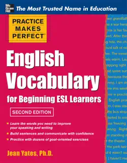 practice makes perfect english vocabulary for beginning esl learners book cover image