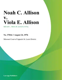 noah c. allison v. viola e. allison book cover image