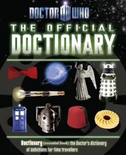 doctor who: doctionary imagen de la portada del libro