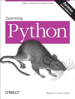 learning python book cover image