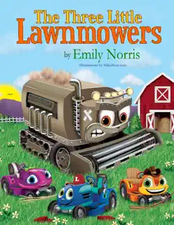 the three little lawnmowers book cover image