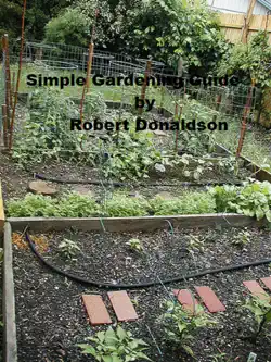 simple gardening guide book cover image