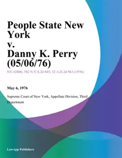 people state new york v. danny k. perry book cover image